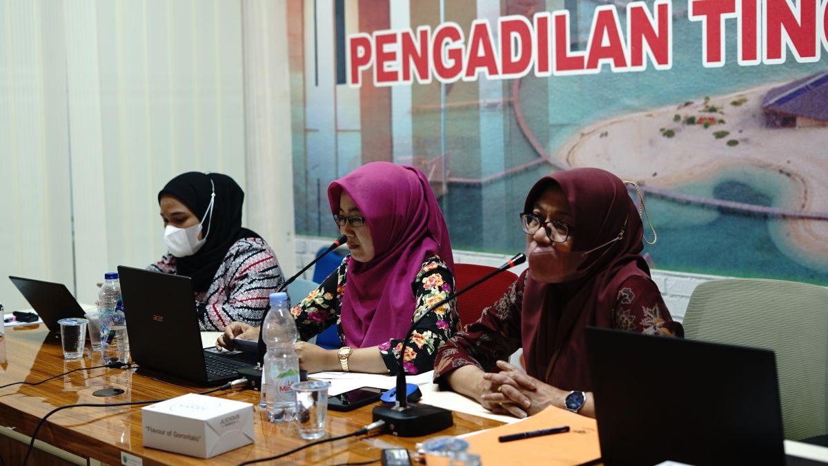Sosialisasi PNBP Teknis Se-Wilayah Hukum Pengadilan Tinggi Gorontalo Tahun 2022