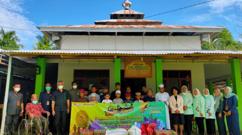 Bakti Sosial Pengadilan Tinggi Gorontalo ke Panti Asuhan dan Pondok Pesantren
