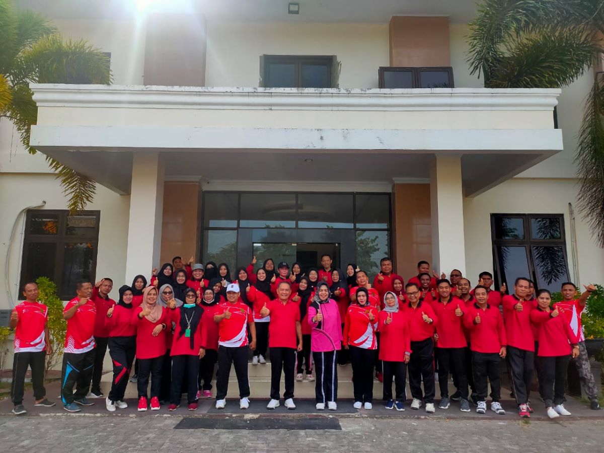 Senam Jum’at Sehat Pengadilan Tinggi Gorontalo