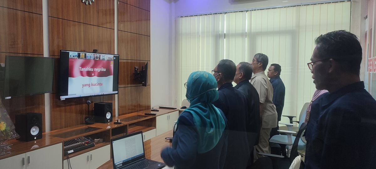 Pengadilan Tinggi Gorontalo Mengikuti Acara Penandatangan Nota Kesepahaman Kerja Sama Yudisial antara Mahkamah Agung Republik Indonesia Dengan Mahkamah Agung Republik Singapura
