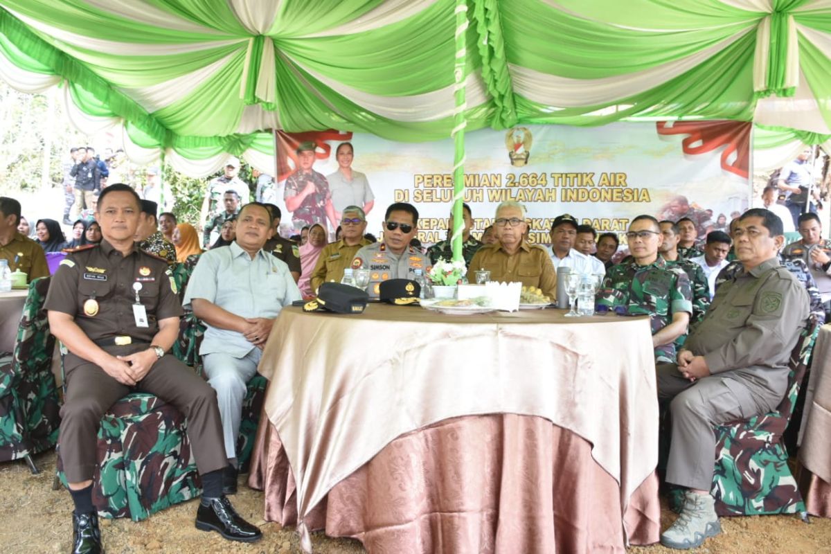 Pengadilan Tinggi Gorontalo Hadiri Acara Program TNI AD Manunggal Air