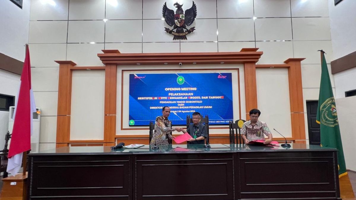 Sertifikasi Mutu Pengadilan Unggul dan Tangguh (AMPUH) oleh Dirjen Badilum
