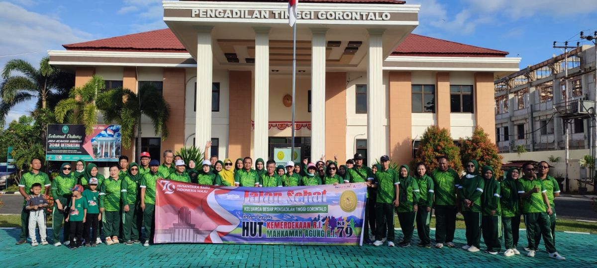 Jalan Sehat Pengadilan Tinggi Gorontalo