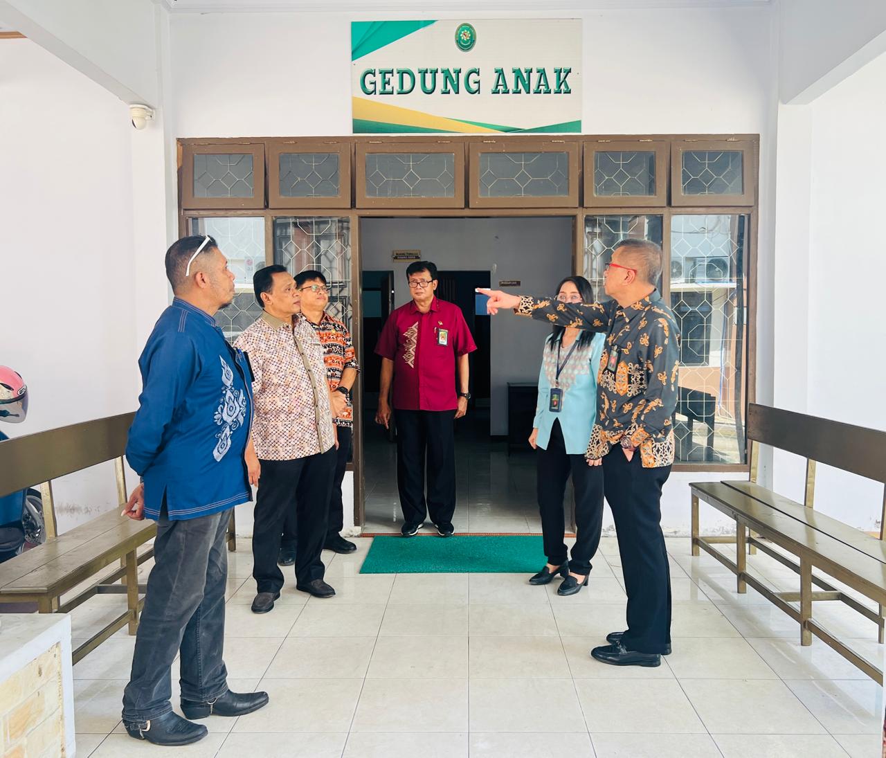 Inspeksi Mendadak Ketua Pengadilan Tinggi Gorontalo ke Pengadilan Negeri Gorontalo